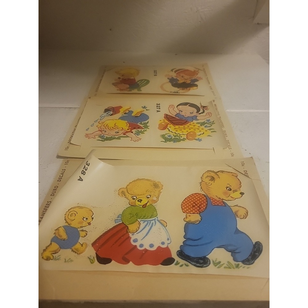 1950s Decal Kids Fairytales